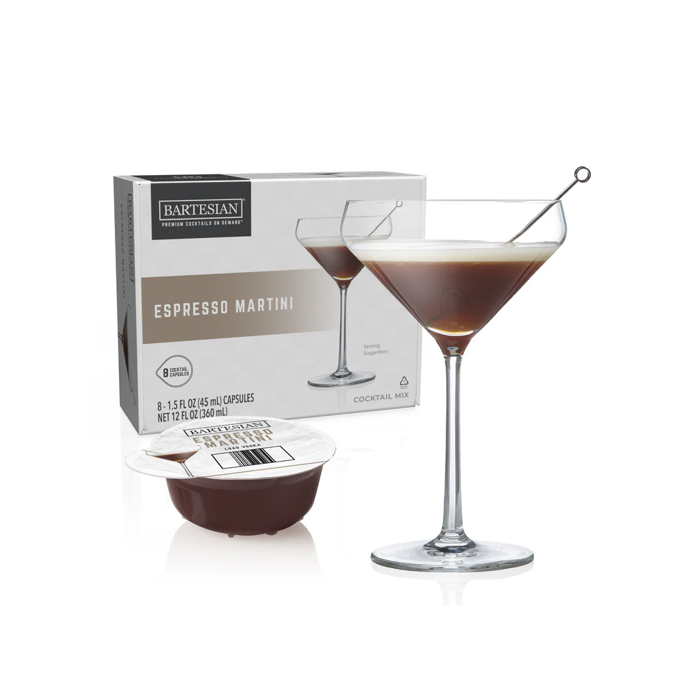Bartesian Espresso Martini Pack of 8 Cocktail Capsules